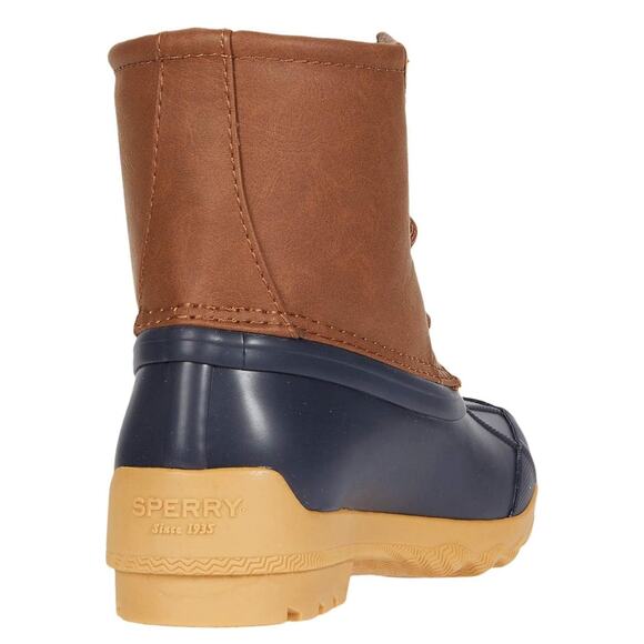 Sperry Unisex-Child Port Boot: Leather Ankle Boot, Comfort & Traction, SZ 6 - Picture 5 of 8